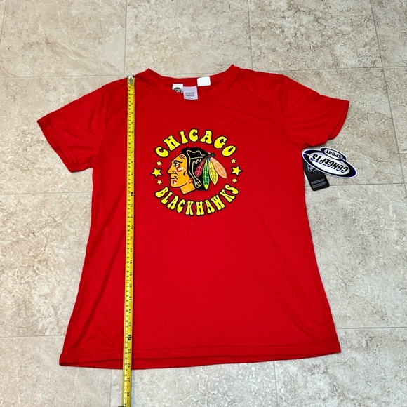 NWT Women’s Concepts Sports Chicago Blackhawks NHL Lightweight T-Shirt Size L - Picture 8 of 8